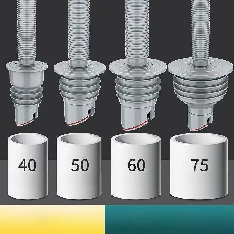 Drain Pipe Clip - Silikonowy korek do odpływu, uszczelka do