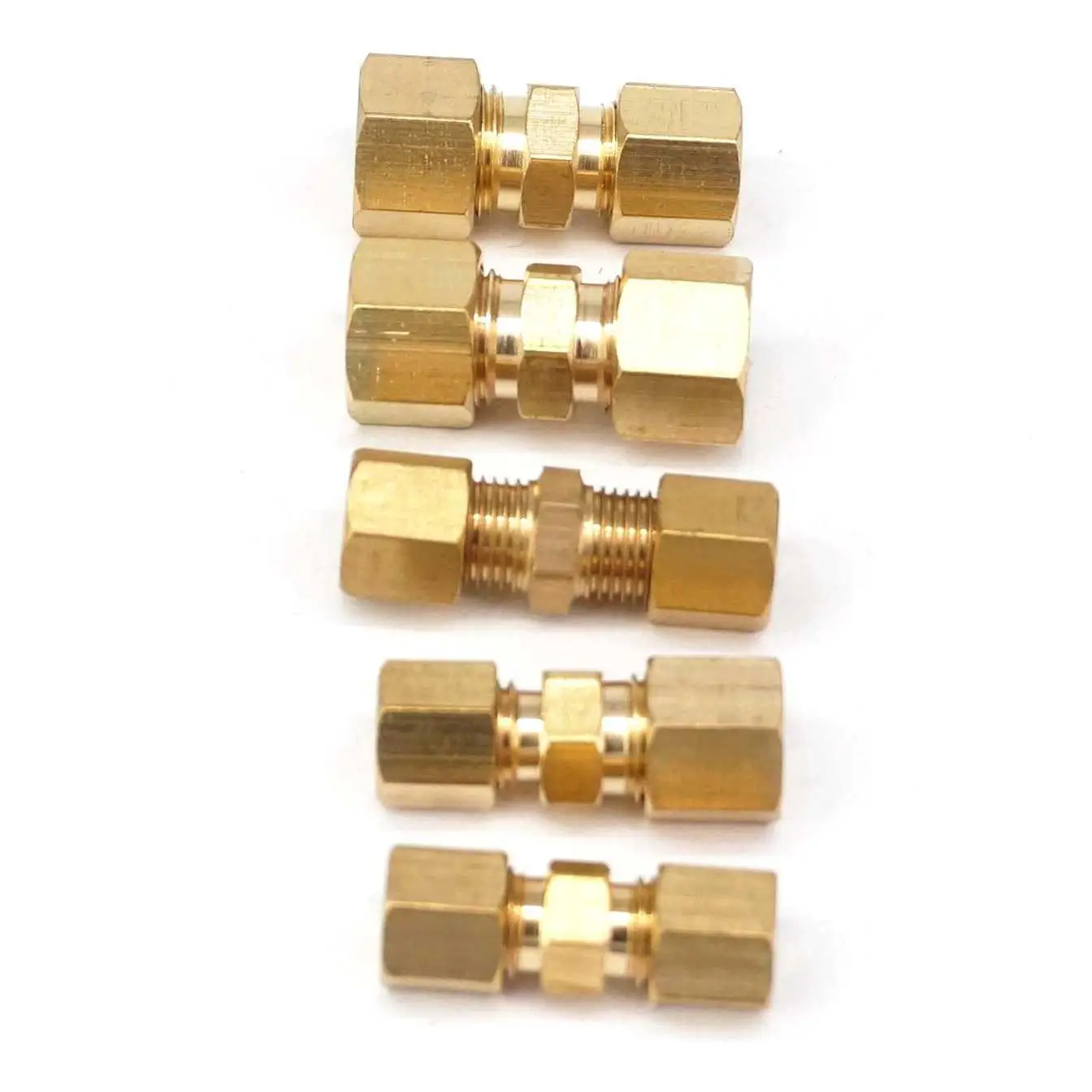 Compression Fitting Brass - Złączka zaciskowa rurka połączeniowa O.D 1/8