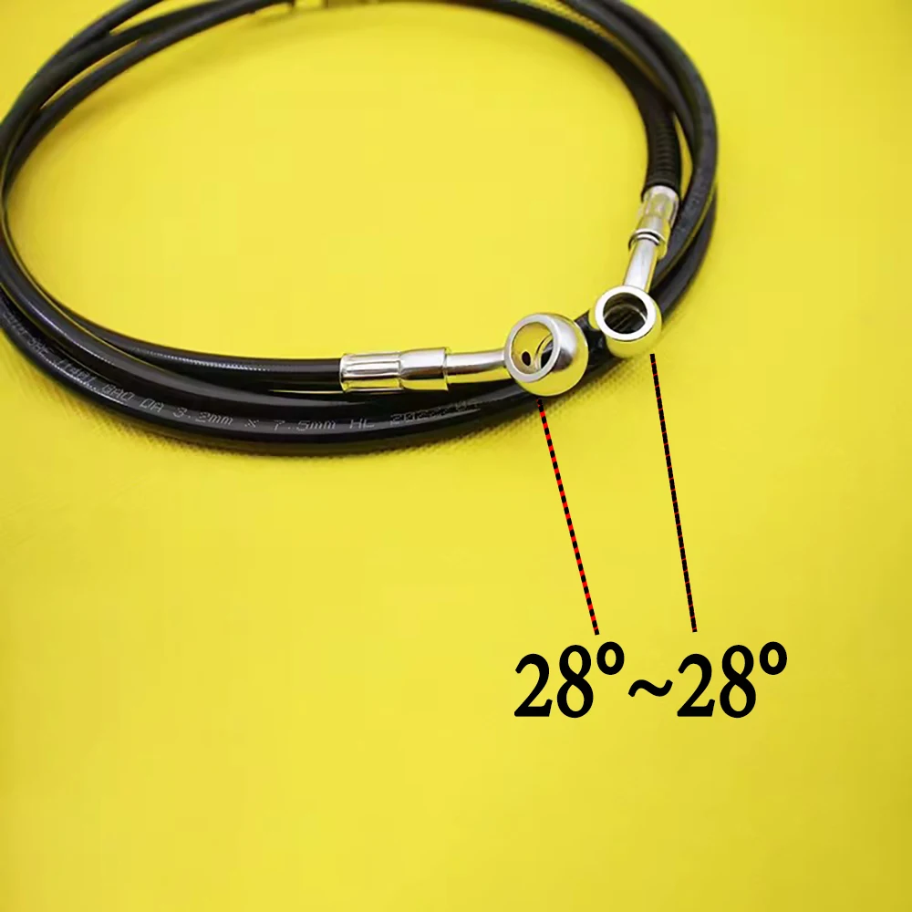 10 cm ~ 500 cm Sprzęgło hamulc – Flexible Hose Braided recenzja i cena