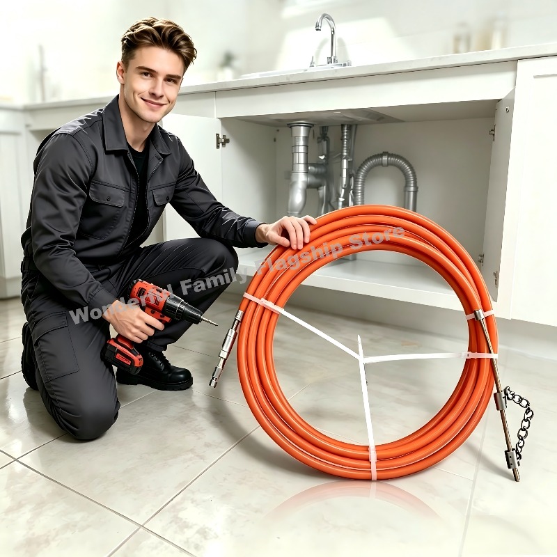 Elastyczny zestaw narzędzi do  – Drain Snake Flexible recenzja i cena