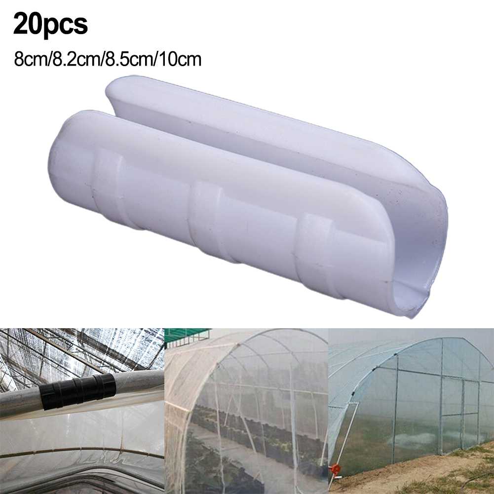 20 szt. Rama szklarniowa klips – Plastic Pipe Clip recenzja i cena